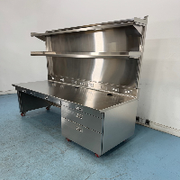 Stainless Steel 6' Laboratory Workstation image 1